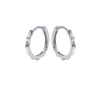 Silver Hoop Earring HO-2415